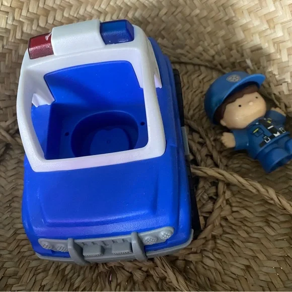 Blue Police Toy Car - Picture 7 of 7